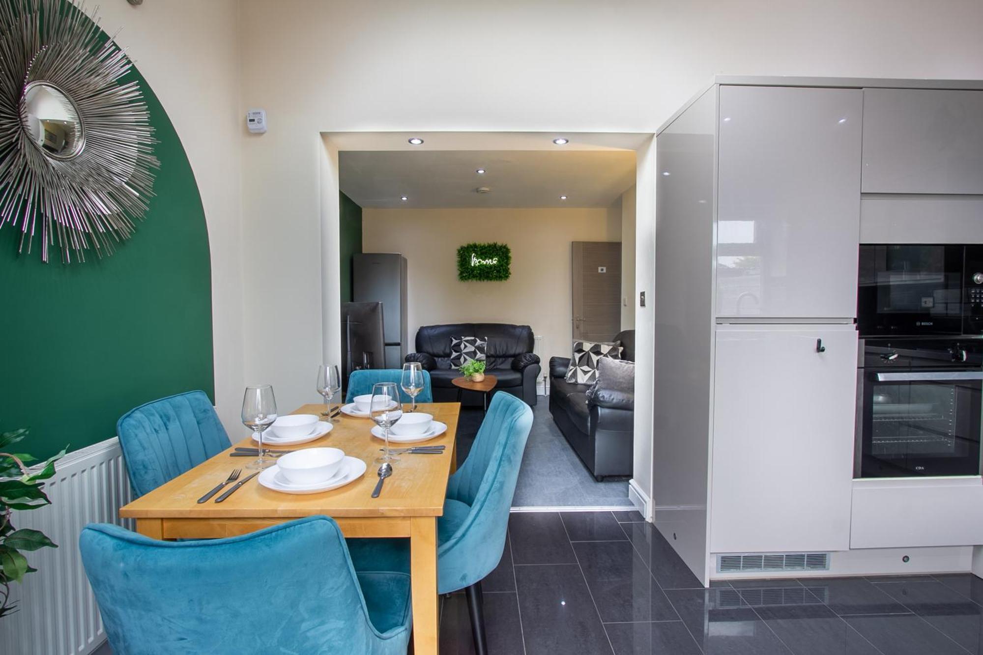 Ferienwohnung Bathway House - Free Secured Parking And Wifi Coventry Exterior foto